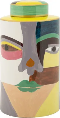 Zdjęcie produktu dla o Ferretti Waza Piccassy Kolorowa u góry 19x33 cm