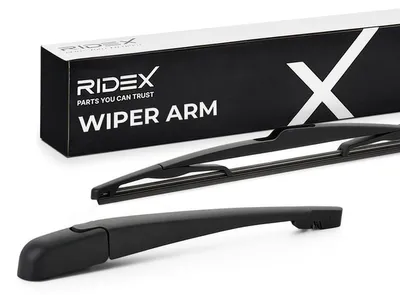Produktbild von RIDEX 301W0027 Wischerarm Scheibenwischerarm Hinten passend für PEUGEOT 307 (3A/C) 350mm mit Wischblatt