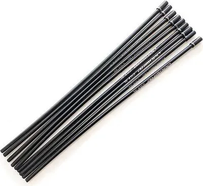 Image de Segments de gaine extérieure Jagwire pour dérailleur arrière (rayons serrés) 240 mm noir
