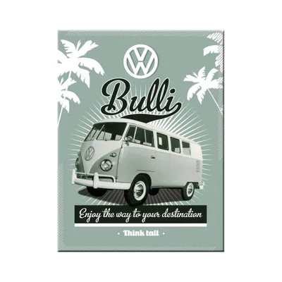 Image de Nostalgic-Art - Aimant 6 x 8 cm - Volkswagen - VW Retro Bulli