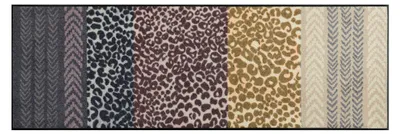 Produktbild von Floornovo Schmutzfangmatte Trend Design - 180 cm x 60 cm - Savannenmix - waschbare Fußmatte Innen und übderdachte Außenbereiche