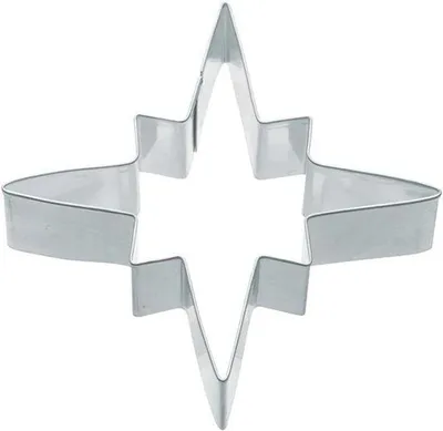 Produktbild von Famanu Ausstechform Stern 7,5 cm - Silber