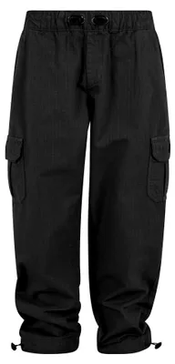 Immagine prodotto di Urban Classics - Pantaloni cargo da bambina TN1647 (116) (nero)