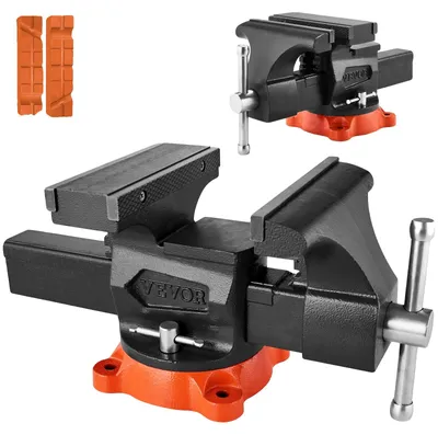 Produktbild von VEVOR Schraubstock, 203 mm Backenbreite, 203 mm max. Backenöffnung, 360° schwenk