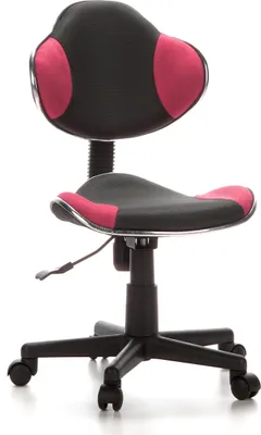 Produktbild von hjh OFFICE Kinderdrehstuhl KIDDY GTI-2 Schreibtischstuhl für Kinder höhenverstellbar ohne Armlehnen Stoff