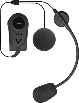 Immagine prodotto di Sbs Teearsetmonomotobtk Mono Wireless Headset, per casco da moto - Nero