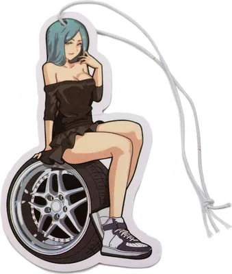 Produktbild von Lufterfrischer Duftbaum für Auto Tuning Zubehör Autoduft Wunderbaum Duft Neuwagen Innenraum 137 Wheel Girl