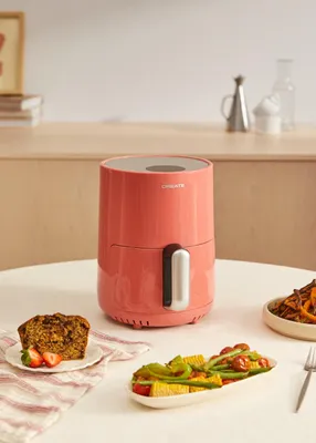 Produktbild von CREATE Air Fryer, Heißluftfritteuse, 1,5 l, 80 °C, 200 °C, Einzelbild, Terrakotta