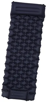 Obrázek produktu pro Kempingová karimatka Vigevee, nafukovací karimatka, ultralehká karimatka o tloušťce 8,5 cm s polštářem, samonafukovací karimatka na spaní pro kempování, turistiku a pláž, voděodolná a skládací, 192 x 60 x 8,5 cm, tmavě modrá