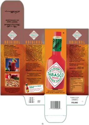 Zdjęcie produktu dla Tabasco orginal sos z czerwonej papryki 350 ml