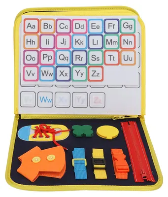 Produktbild von Montessori-Spielzeug, digitales Muster, Zahlen, Formerkennung, sensorische Aktivitätstafel für Kinder