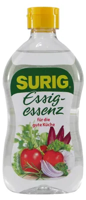 Produktbild von Surig Essig-Essenz Hell 24,9% Säure (12 x 400g)