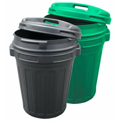 Image de Mangeoire avec fermeture rotative 70 litres Green