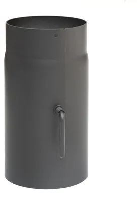Produktbild von Raik Basic Zugregulierung 150mm gussgrau L: 250mm für Rauchrohr / Ofenrohr