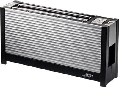 Imagen del producto de Ritter Volcano 3, para 2 rebanadas, aluminio, 950 W, 220 - 240 V, 385 mm, 90 mm