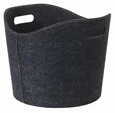 Produktbild von Famanu Holztragekorb 31 cm - Grau