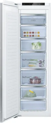 Produktbild von Bosch Serie 6 GIN81ACD0, 212 l, 34 dB, No-Frost-System, D, Silber, Grau