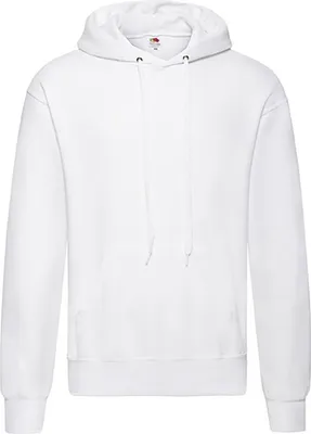 Obrázek produktu pro Pánská mikina s kapucí - FOL HOODED SWEAT - white - velikost S