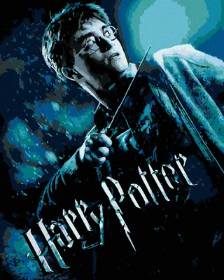 Zdjęcie produktu dla Zuty - Paint by Numbers - HARRY POTTER AND THE HALF PRINCE PLAGATE, 40x50 cm, naciągnięte płótno na ramę