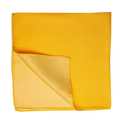 Produktbild von Seidentuch Halstuch gelb Twillseide 70x70cm