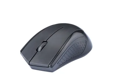 Immagine prodotto di Mouse C-TECH WLM-07, nero, wireless, 1200DPI, 3 pulsanti, ricevitore USB nano