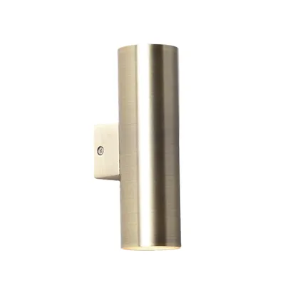 Image de Luminaire à double paroi avec lumière orientée vers le haut et le bas, 2 douilles GU10, ampoules non comprises "DUO PRO"