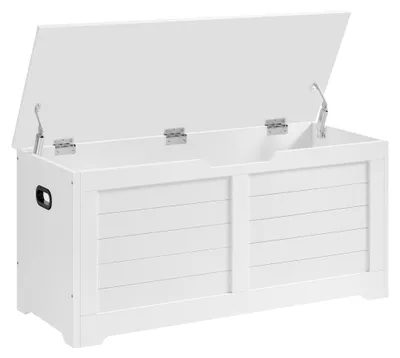 Produktbild von VASAGLE Sitzbank mit Stauraum, Holztruhe mit Deckel, 40 x 100 x 46 cm