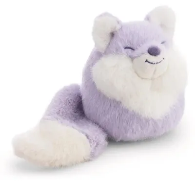 Produktbild von Kuscheltier Fuchs lila 10cm sitzend