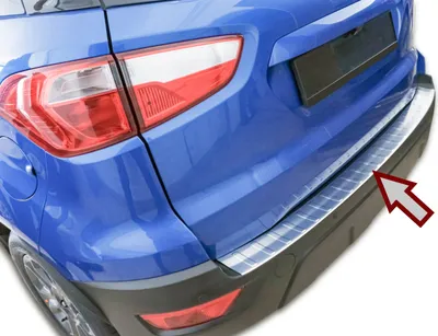 Produktbild von MATT Edelstahl Ladekantenschutz Stoßstange Schutz Abdeckung für Ford