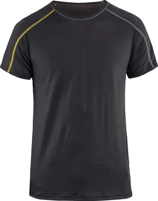 Image de Haut de sous-vêtement - BLAKLADER - XLight Noir/Jaune T.L 479817349835-L