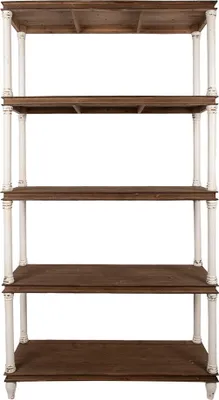 Zdjęcie produktu dla Clayre & Eef szafa 110x40x210 cm białe drewno