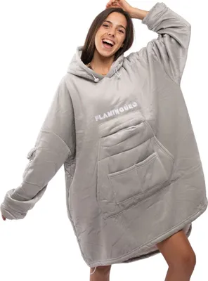 Produktbild von Flamingueo Decken Hoodie Mit Ärmeln Und Kapuze Deckenpullover Blanket Hoodie