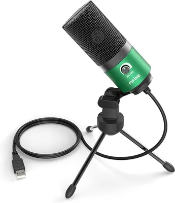 Produktbild von USB Mikrofon für PC Mac PS4 PS5, Kondensator Streaming Mikrofon mit Ständer, Studioaufnahme, Nierencharakteristik, Podcast, Gaming, Voice-Chat