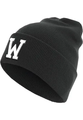 Produktbild von Urban Classics Beanie - LETTER W schwarz
