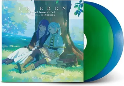 Immagine prodotto di Evan Call: Frieren: Oltre la fine del viaggio (Colonna sonora originale) (Vinile verde smeraldo + blu cobalto)