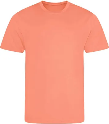 Produktbild von Just Cool JC001 | Cool T-Shirt +WRAP  +UV-Sonnenschutz 30 - Farbe: Peach Sorbet - Größe: XL