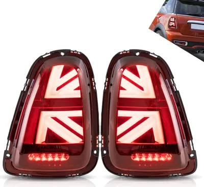 Produktbild von Voll LED Rückleuchten passend für Mini Cooper R56 R57 R58 R59 2011-2014 Rot Red Leuchten