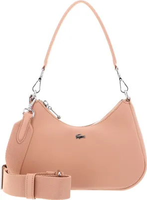 Produktbild von LACOSTE Umhängetasche Schultertasche Daily City Hobo Bag Latte lachsfarben