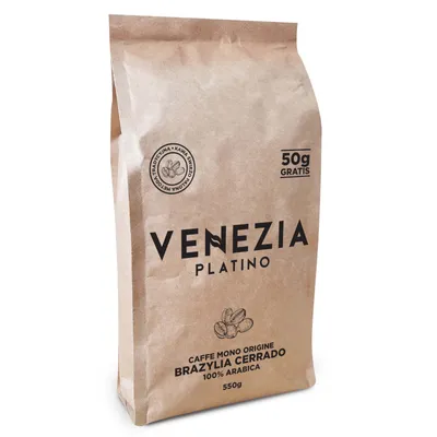 Zdjęcie produktu dla Kawa ziarnista Venezia Platino 1kg świeżo palona