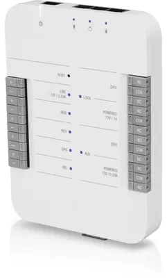 Produktbild von Ubiquiti Access Door Hub, 10,100,1000 Mbit/s, 30 W, 12 - 50 V, 0 - 40 °C, 5 - 90%, 174,9 mm