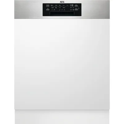 Obrázek produktu pro AEG FEE84706PM, Napůl vestavěné, Plná velikost (60 cm), Stříbrná, Knoflíky, 1,6 m, 1,8 m