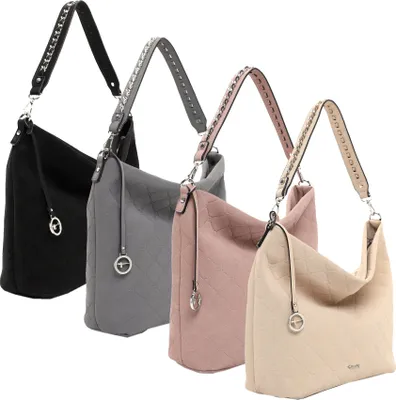 Produktbild von Tamaris Damen Henkeltasche Schultertasche Handtasche 31262, Farbe:Beige