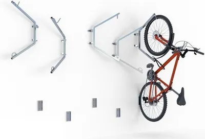Immagine prodotto di Portabiciclette Portabiciclette a parete Per 5 biciclette