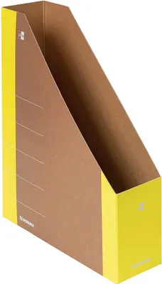 Produktbild von DONAU Stehsammler LIFE 330289108 gelb Karton, DIN A4