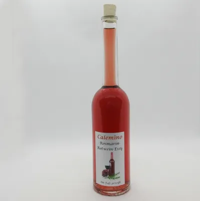 Produktbild von Rosmarin-Rotwein-Essig mit 3% frischem Rosmarin 200ml