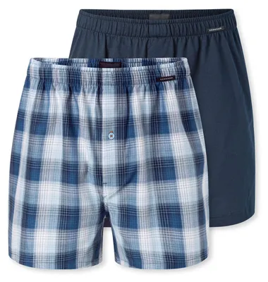 Produktbild von Schiesser Herren 2 er Pack Boxershorts Gr. 9  sortiert 3