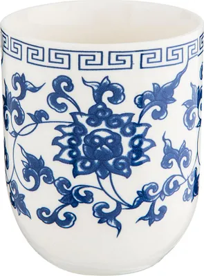 Produktbild von Clayre & Eef Tasse 100 ml Blau Porzellan Blumen