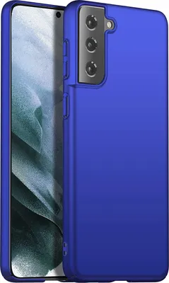 Produktbild von Galaxy S21 FE 5G Hülle, Ultra Dünn Hart PC Matt Schutzhülle für Samsung Galaxy S21 FE 5G Blau