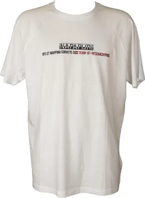 Obrázek produktu pro Napapijri pánská mikina s kulatým výstřihem, krátký rukáv, velikost:3XL, barva:White