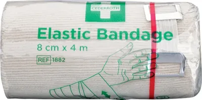 Produktbild von CEDERROTH Elastischer Verband (B)80 mm x (L)4 m